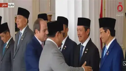 Egyptian President Abdel Fattah El-Sisi Receives Warm Welcome in Indonesia