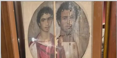 Egypt Completes Restoration of Ancient "Two Brothers" Portrait