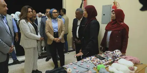 Egyptian Officials Inaugurate Handicraft Complex in New Valley