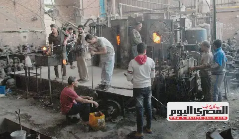 Egypt's Traditional Glassmaking Industry Thrives in Qalyubia