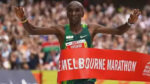 Ruto hails Kipchoge after Melbourne Marathon triumph