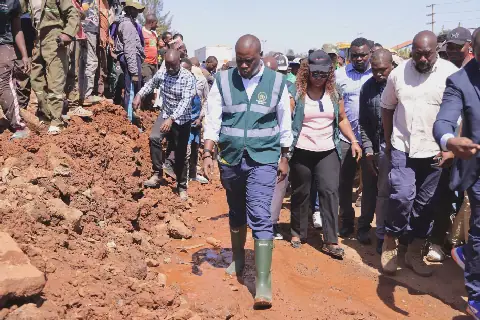 Sakaja says Nairobi has cleared flood hotspots after collecting 100,000 tonnes of garbage