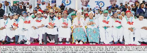 Akume Affirms 1999 Agreement on 8-Year Presidential Rotation Between North and South