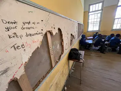 Pupils at Siyakhula Public School in Stutterheim.