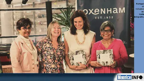 Oxenham Supports "Le Rose à Nos Visages – The Pink Project" Book Launch