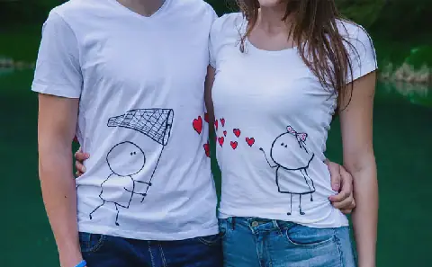 Benin Celebrates Valentine's Day with Personalized T-Shirts