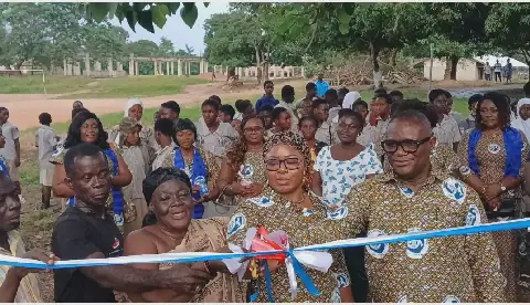 Bamang JHS Students and Teachers Relieved as New WASH Facilities End Years of Poor Sanitation