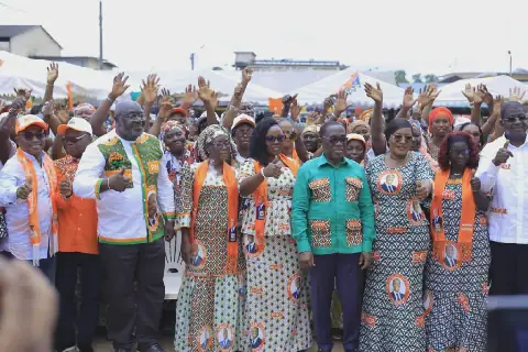Côte d'Ivoire: Harlette Badou Inaugurates UF-RHDP Bureaus in Sud-Comoé