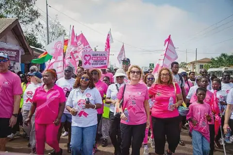BCI Walk 2026: Dr Wiafe Addai calls for early detection of breast cancer in Ghana