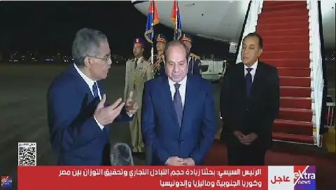 Egyptian President Abdel Fattah El-Sisi Meets with Global Leaders