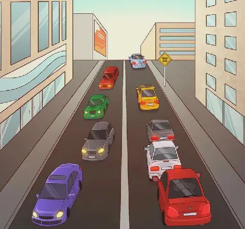 Egyptian Puzzle Tests Observation Skills with Traffic Scene