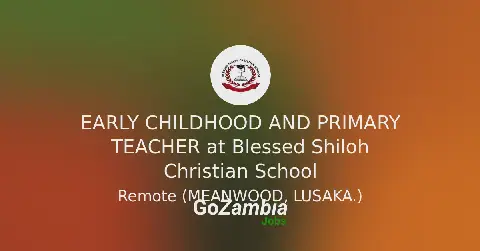Blessed Shiloh Christian School Seeks Early Childhood and Primary Teachers