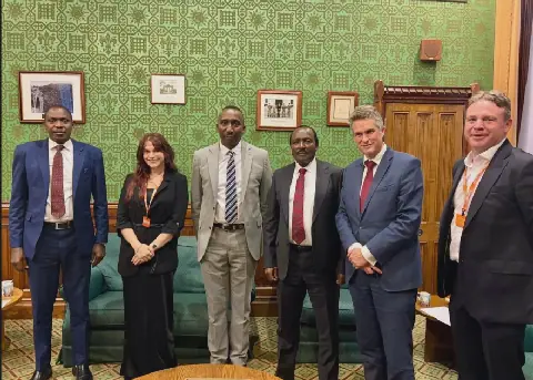 Kalonzo arrives in London ahead of Chatham House keynote address