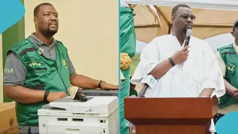 DVLA Boss Julius Kotey Unveils Instant Licence Printing Machines and 6 Local Language Tests