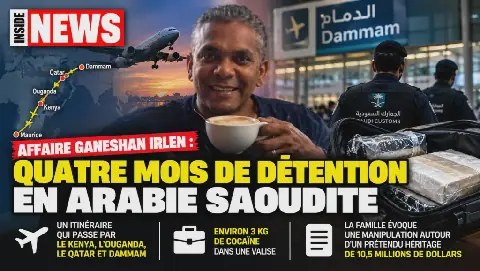 Ganeshan Irlen, un Mauricien détenu en Arabie saoudite pour une affaire de cocaïne