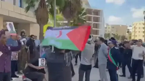 Moroccan forces crack down on Sahrawi solidarity protest in Rabat