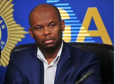 Suspended deputy national police commissioner Shadrack Sibiya. (X)