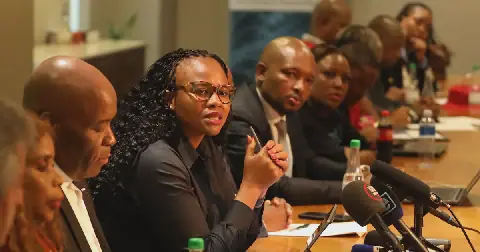 City of Tshwane mayor Nasiphi Moya and members of the mayoral committee have taken stock of the challenges they faced while trying to run the city. Picture: Thapelo Morebudi