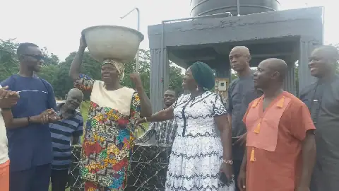 Techiman North MP builds solar-powered borehole for Boadan community