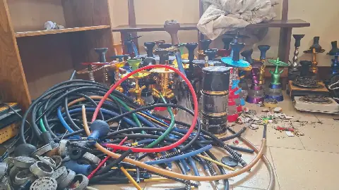 Guinea Cracks Down on Hookah Use: 16 Arrested, Dozens of Devices Seized