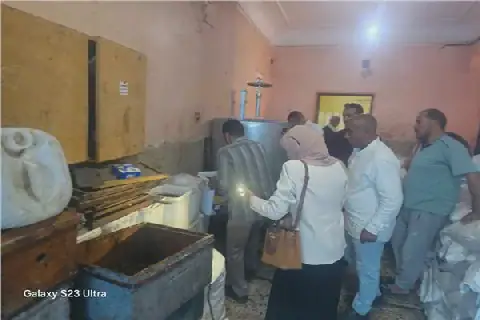 Egyptian Authorities Crack Down on Food Manufacturing Facility in Asyut