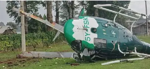 Eye witnesses recount moments before chopper carrying PS, four others crashed
