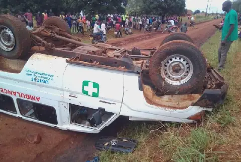 S.4 student dies after ambulance overturns in Agago