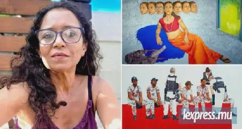 First Rome Exhibition for Nirveda Alleck Explores Hidden Identities