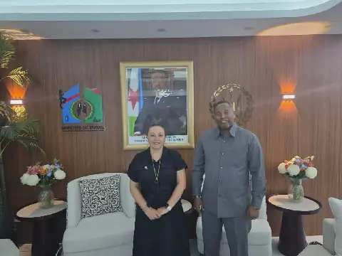 Djibouti's Minister of Labor Refines Employment Strategy with UNDP and ILO