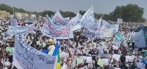East Darfur: Demonstrators demand end to war, civilian protection