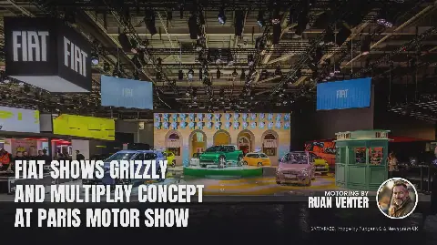 Fiat unveils Grizzly and Multiplay concept at Paris Motor Show