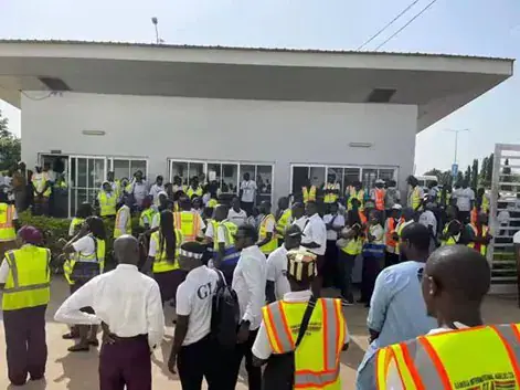 Gambia International Airlines Workers Protest, Demand MD's Resignation