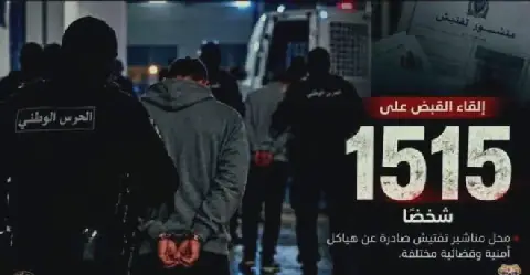 Tunisia Sees 1,500 Arrests and Significant Drug Seizures in September 2026