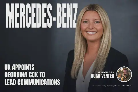 Mercedes-Benz UK Appoints Georgina Cox as Head of Communications