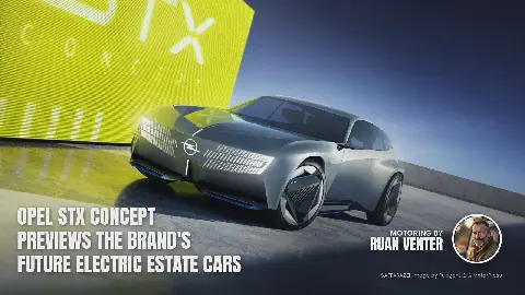 Opel Unveils STX Concept, a Future Electric Estate Car