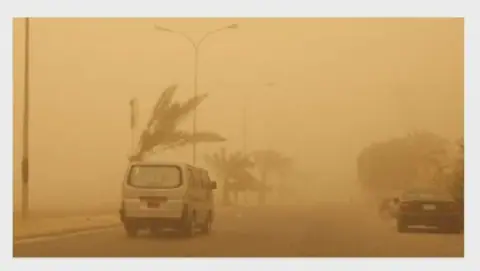 Egyptian Weather Alert: Dust Storms and Thunderstorms Expected