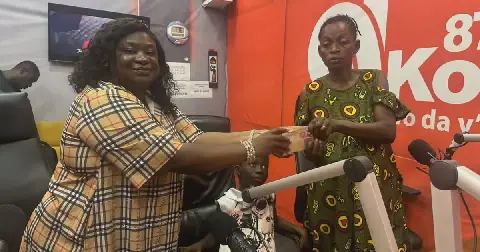 Akoma Mu Nsem donates