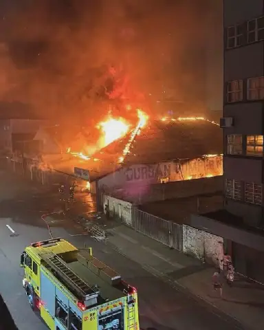 Arson case opened after Durban warehouse fire destroys belongings
