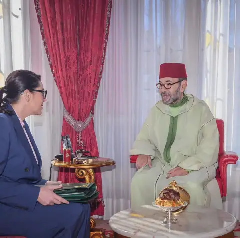 Moroccan King Mohammed VI Meets Newly Appointed Prime Minister