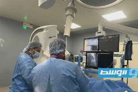تقنية جديدة لعلاج الرجفان الأذيني بمركز أمراض القلب في تاجوراء