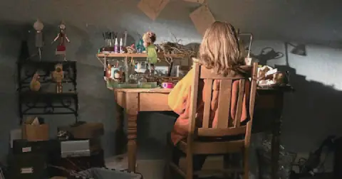 Milly Shapiro as Charlie in 'Hereditary'.