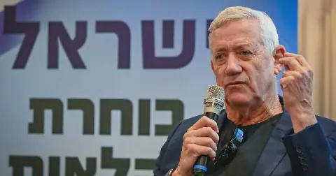 Israeli Party Leader Benny Gantz Withdraws from Election