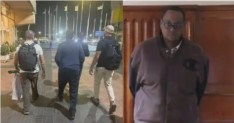 Sancho Kibutu was extradited to the US to face sentencing after being found guilty of gross vehicular manslaughter while intoxicated.
