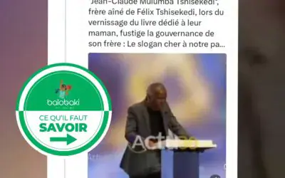 Du « peuple d’abord » au « carré minier d’abord », la citation mi-authentique, mi-fausse du frère du chef de l’Etat congolais fait jaser