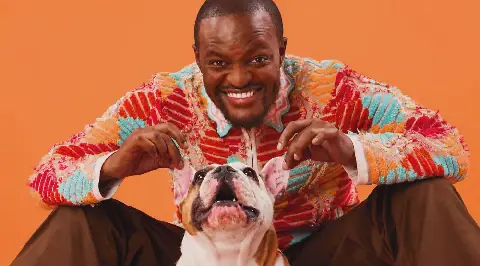 Fashion Designer Laduma Ngxokolo's Heartwarming Bond with His Dog Madumanne