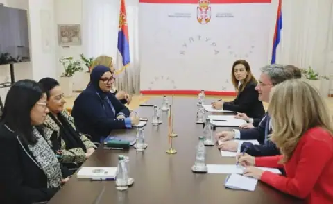 Rencontre Srarfi-Selaković à Belgrade pour renforcer la coopération culturelle tuniso-serbe