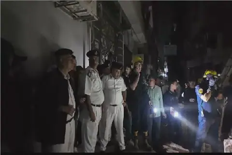 Sudden Collapse of Residential Building in Tanta, Egypt