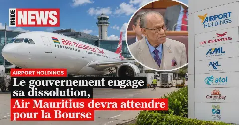 Mauritius Government Moves to Dissolve Airport Holdings Ltd