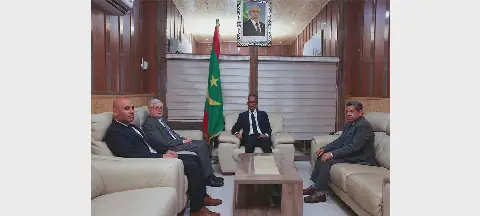 Mauritania's Interior Minister Meets EU Ambassador