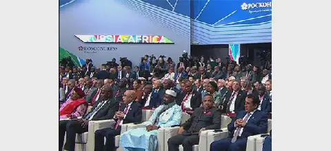 Mauritanian President Attends Russia-Africa Economic and Humanitarian Forum